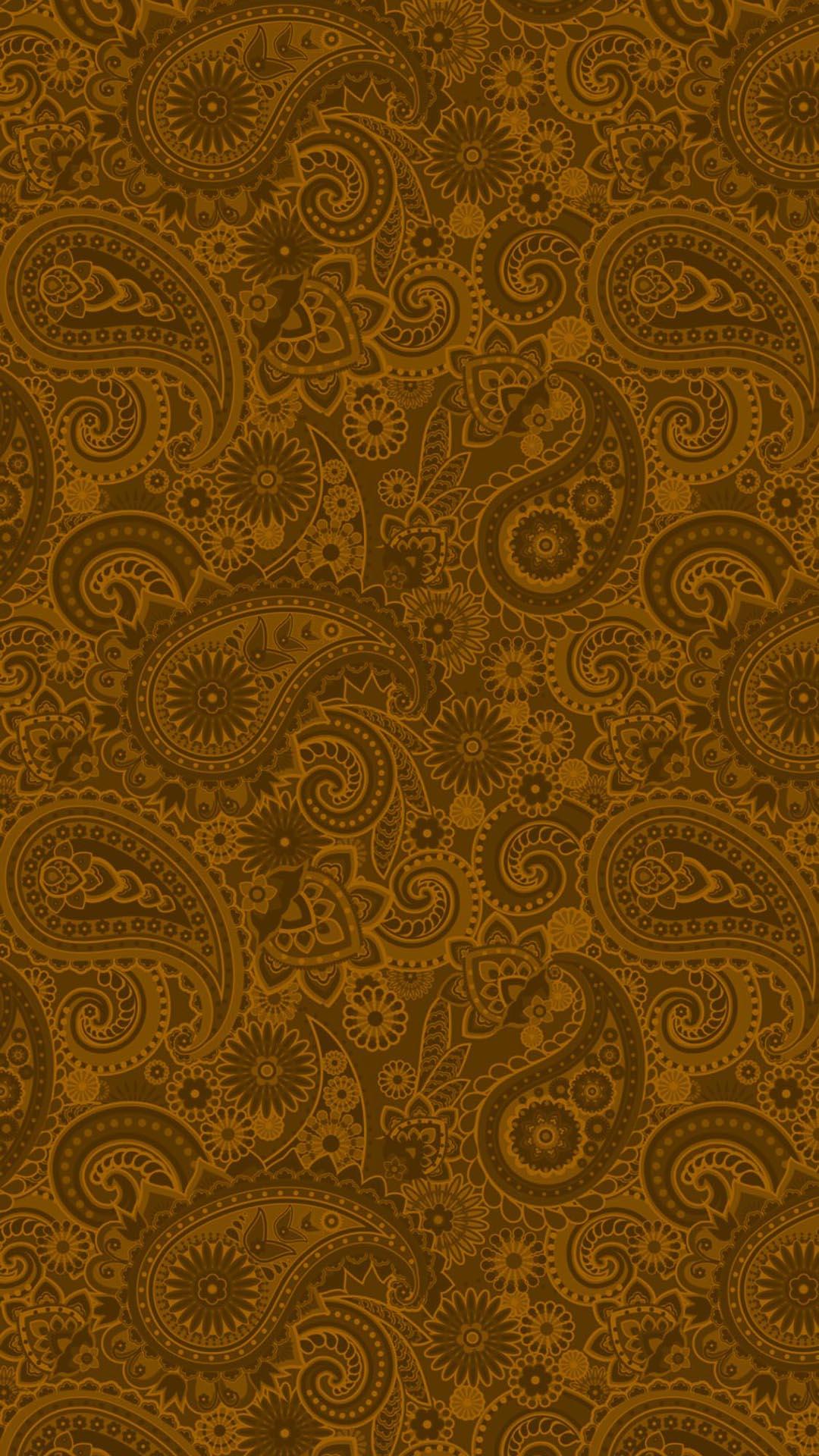 Brown Paisley Wallpapers