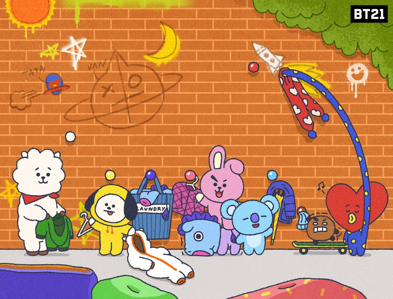 Bt21 Desktop Wallpapers