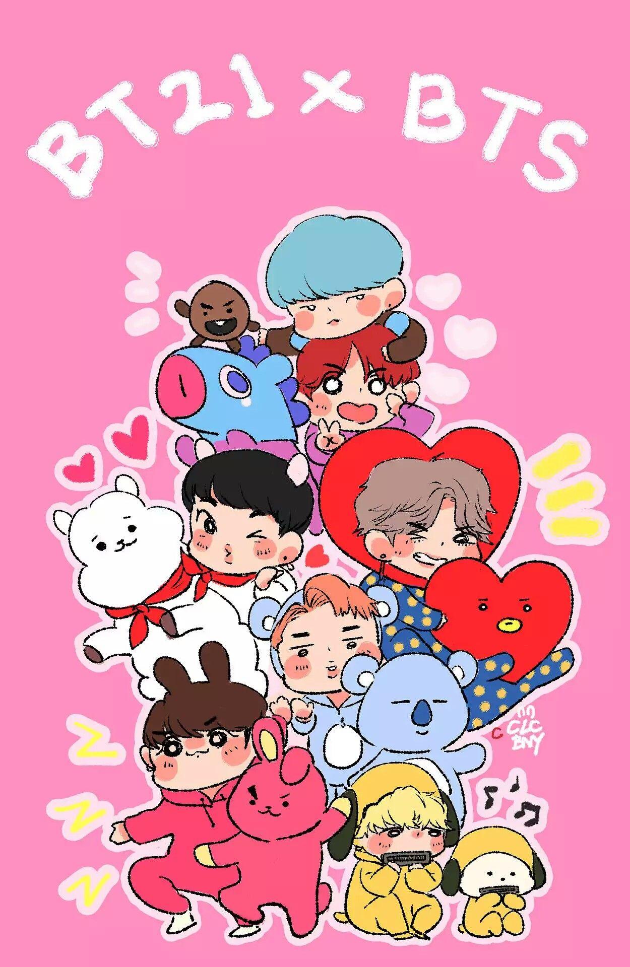 Bt21 Cute Wallpapers