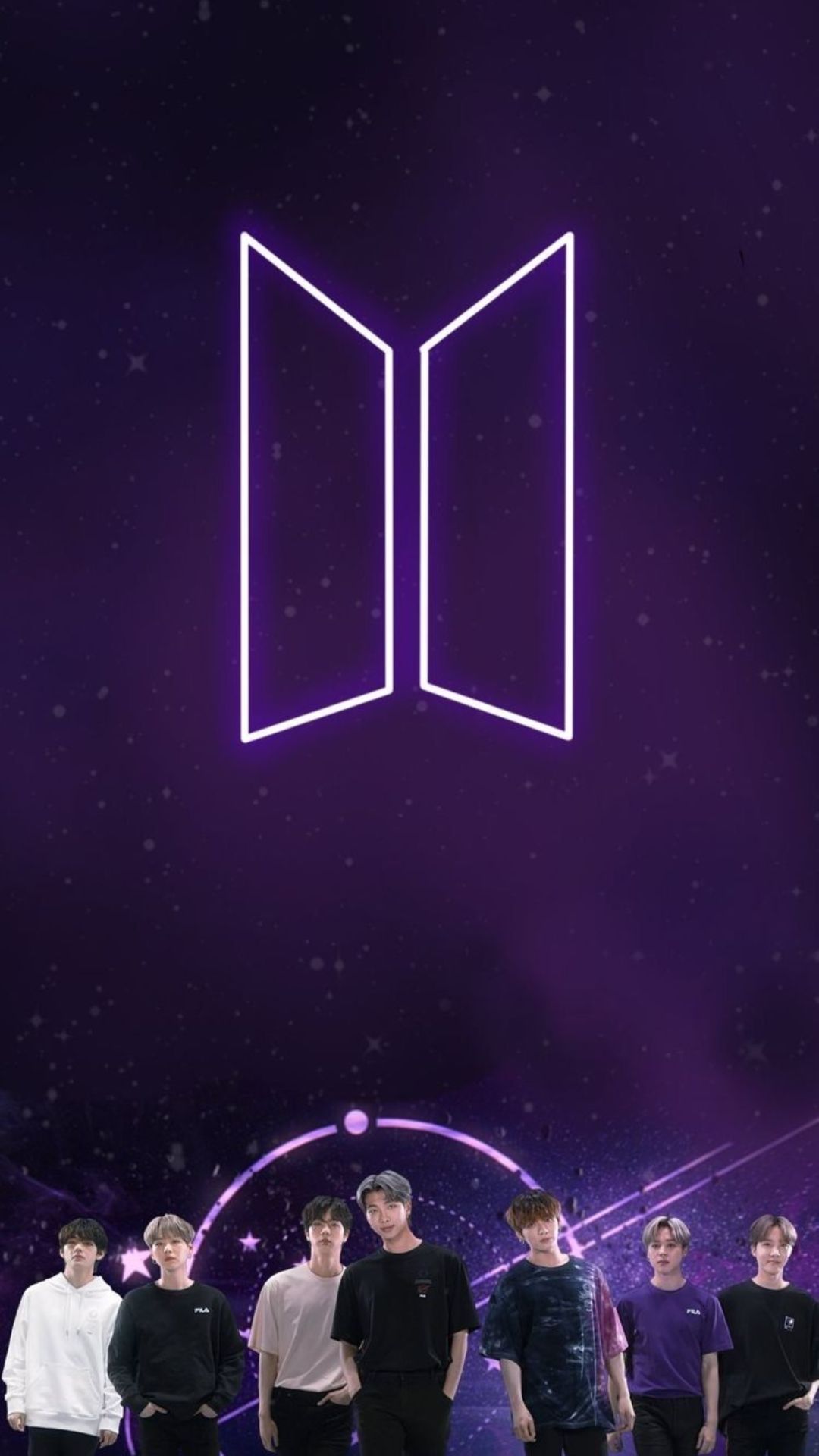 Bts Galaxy Logo Wallpapers