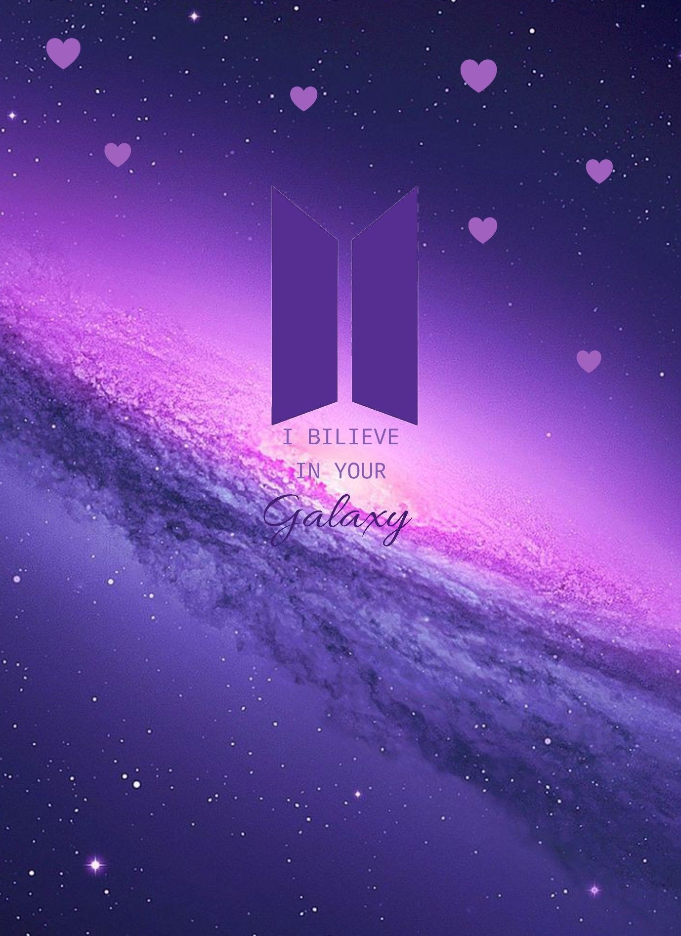 Bts Galaxy Logo Wallpapers