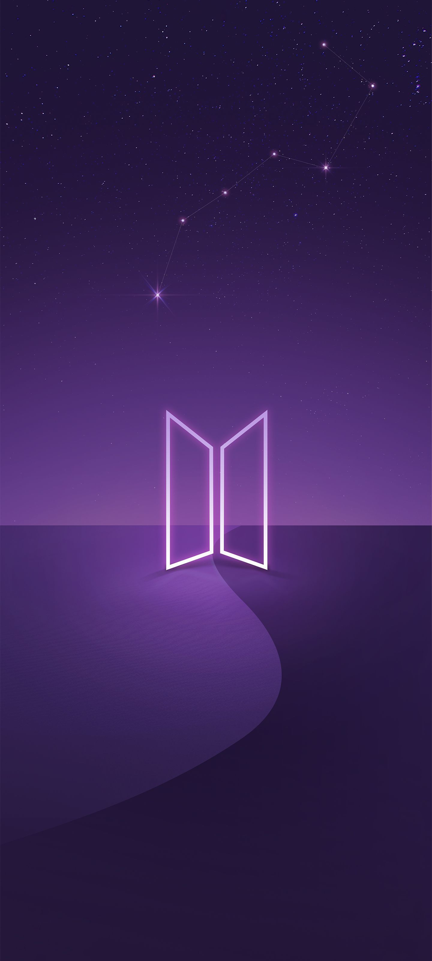 Bts Galaxy Logo Wallpapers