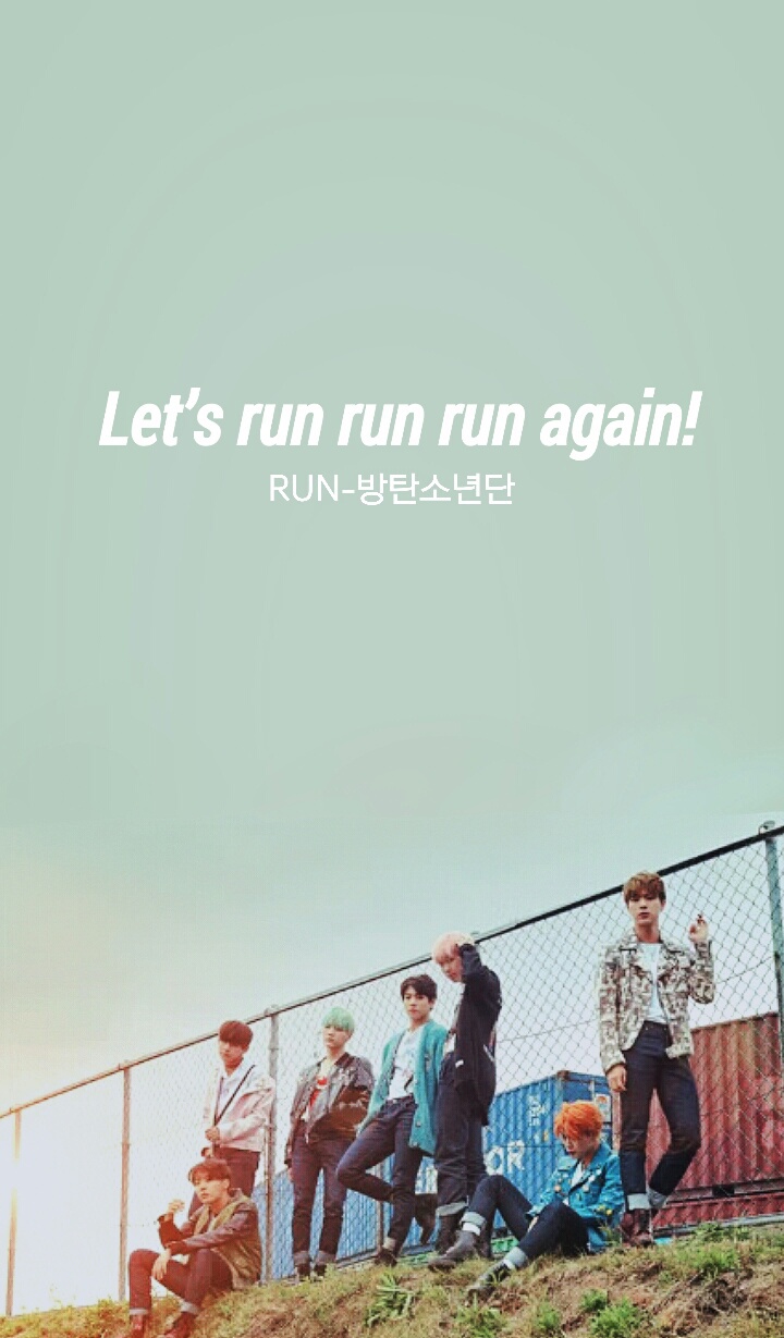 Bts Run Desktop Wallpapers