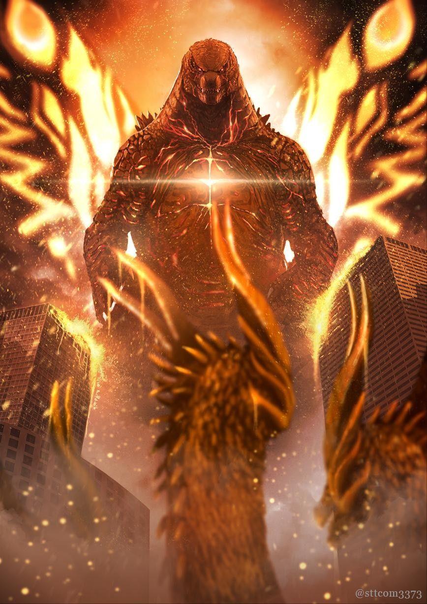 Burning Godzilla Wallpapers