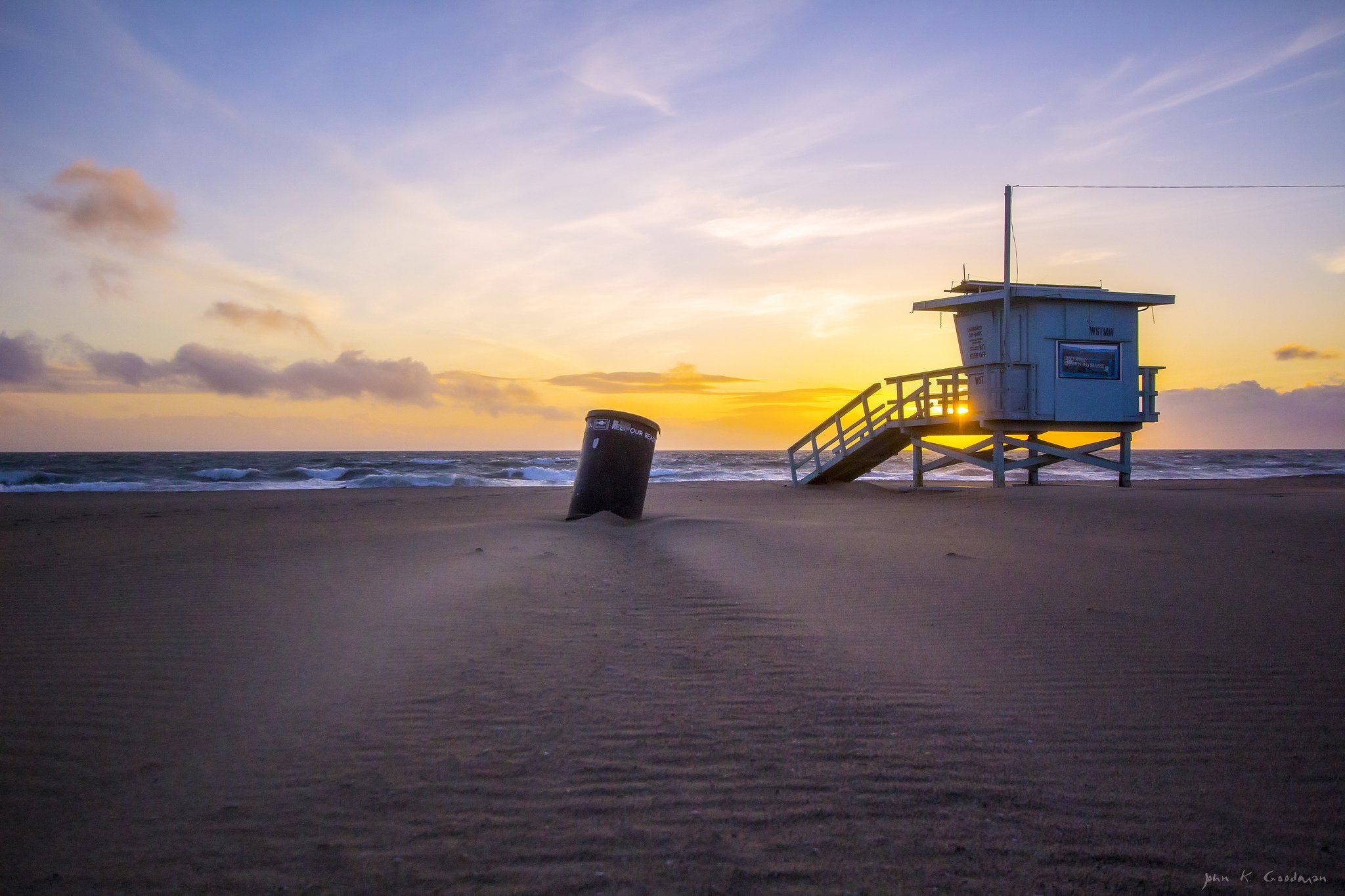 California Beach At Night Wallpapers