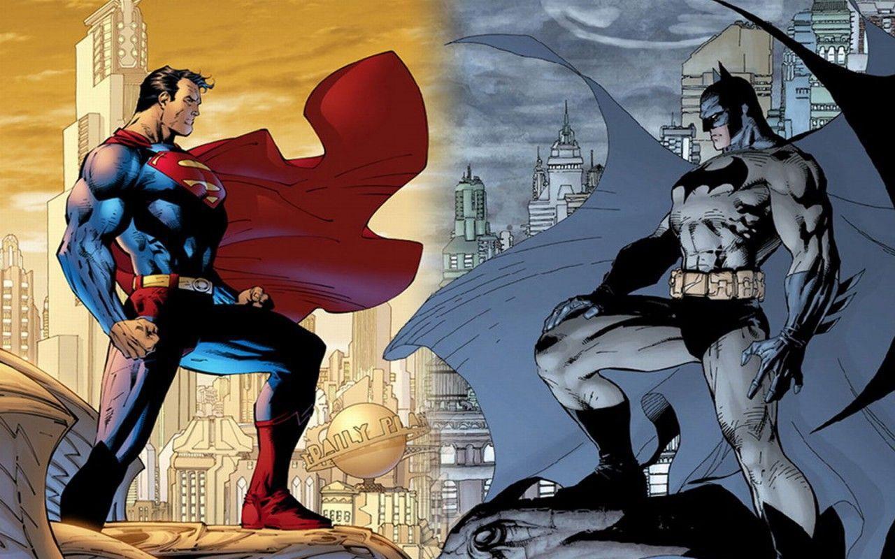 Cartoon Batman Vs Superman Wallpapers