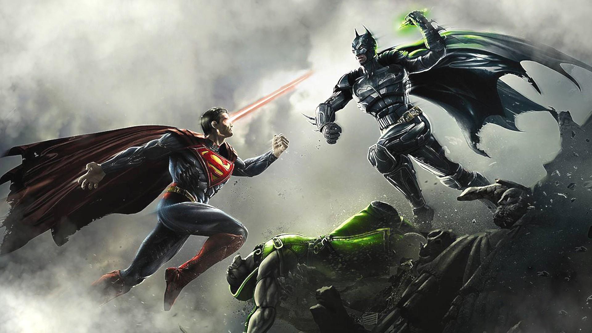 Cartoon Batman Vs Superman Wallpapers