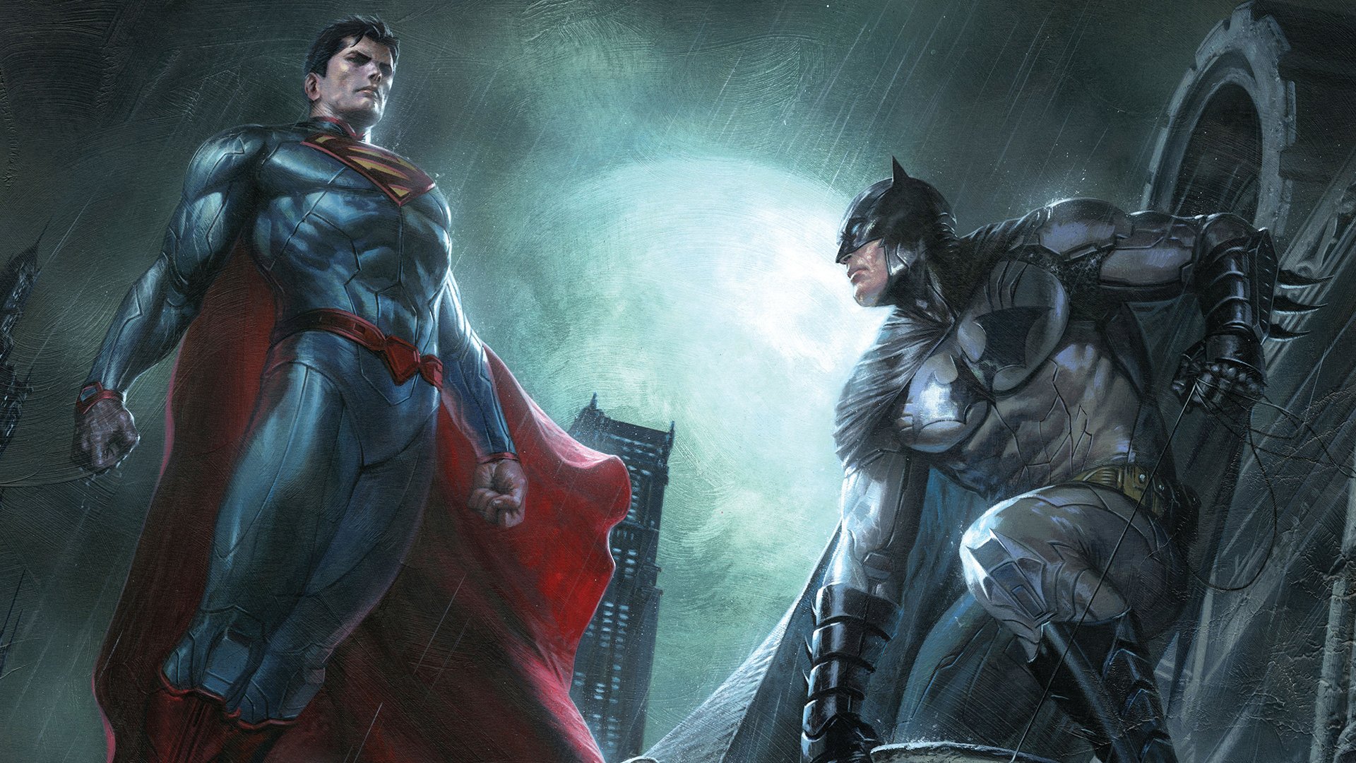 Cartoon Batman Vs Superman Wallpapers