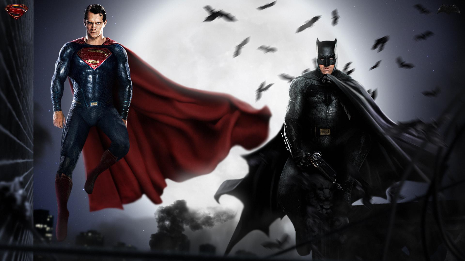 Cartoon Batman Vs Superman Wallpapers