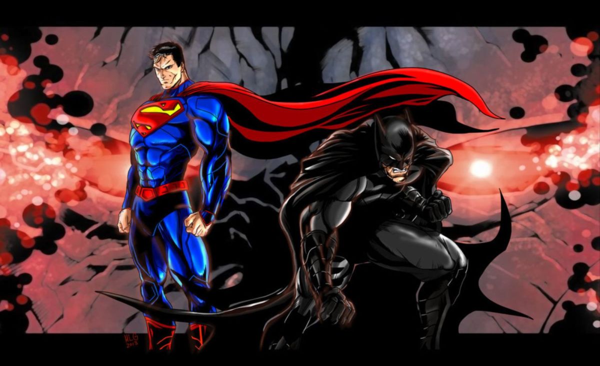 Cartoon Batman Vs Superman Wallpapers