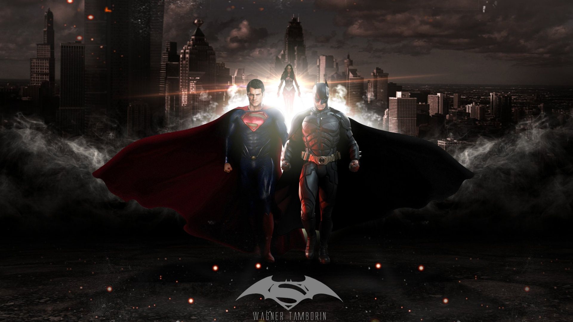 Cartoon Batman Vs Superman Wallpapers