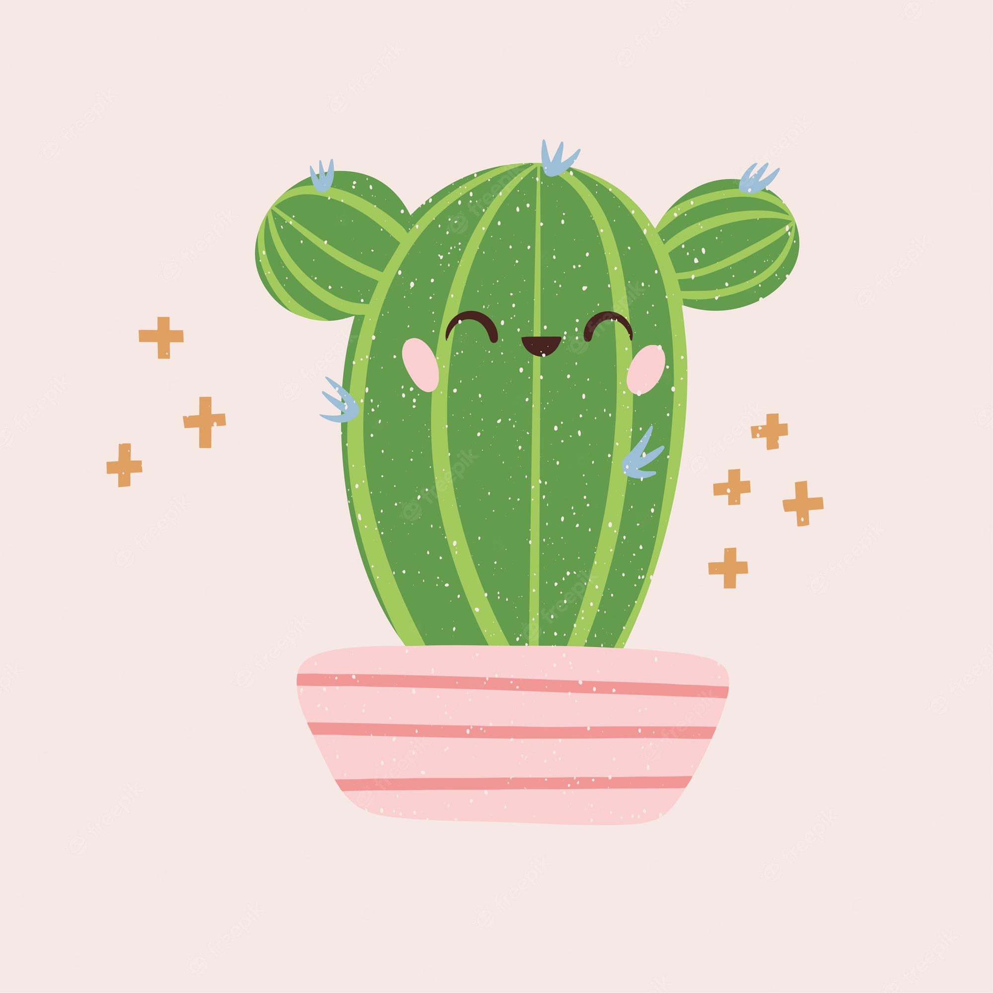 Cartoon Cactus Wallpapers