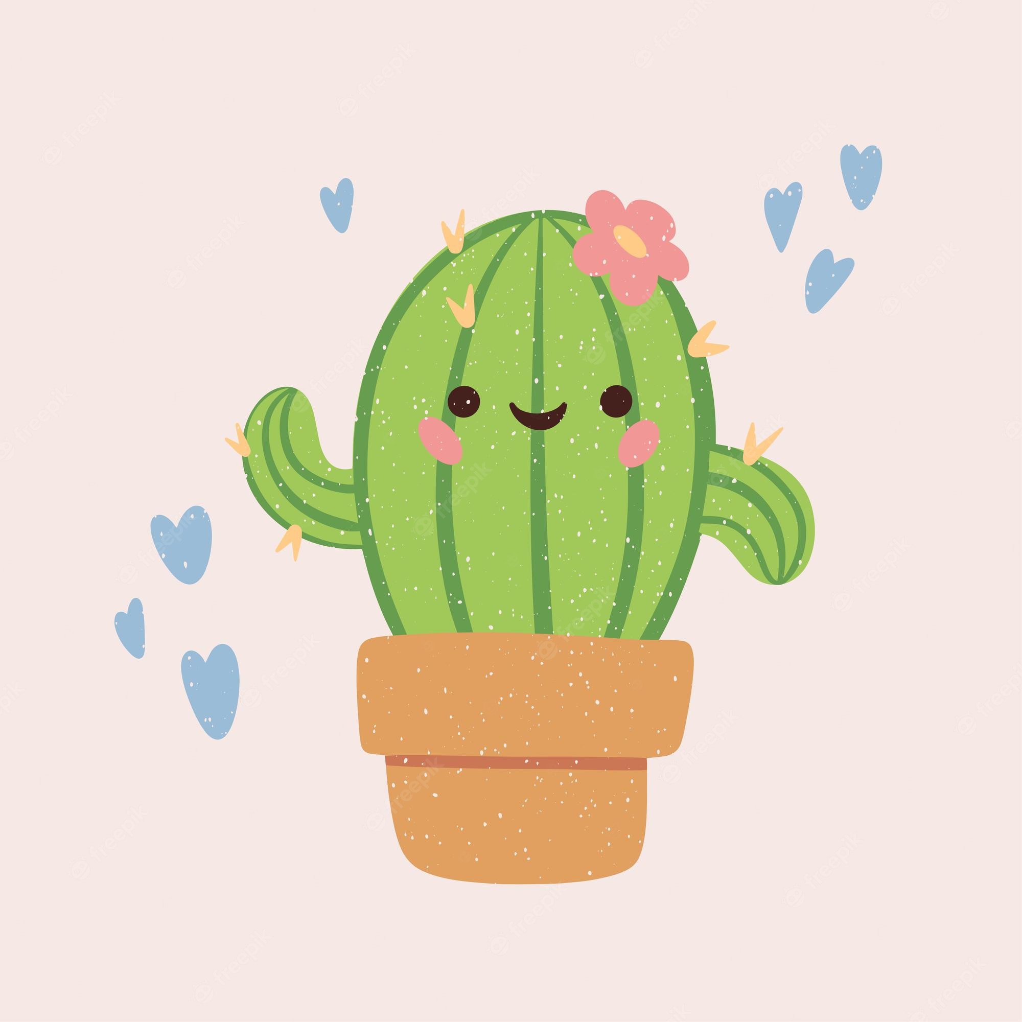 Cartoon Cactus Wallpapers