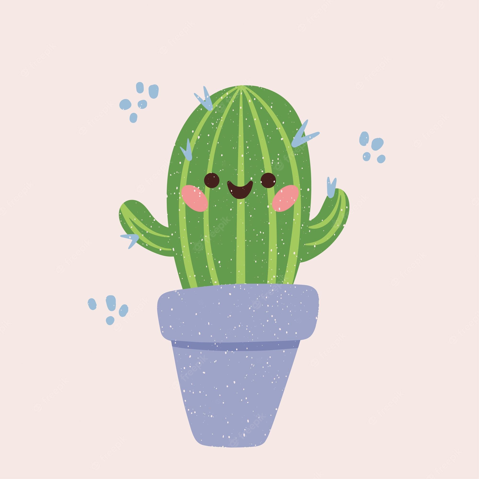 Cartoon Cactus Wallpapers