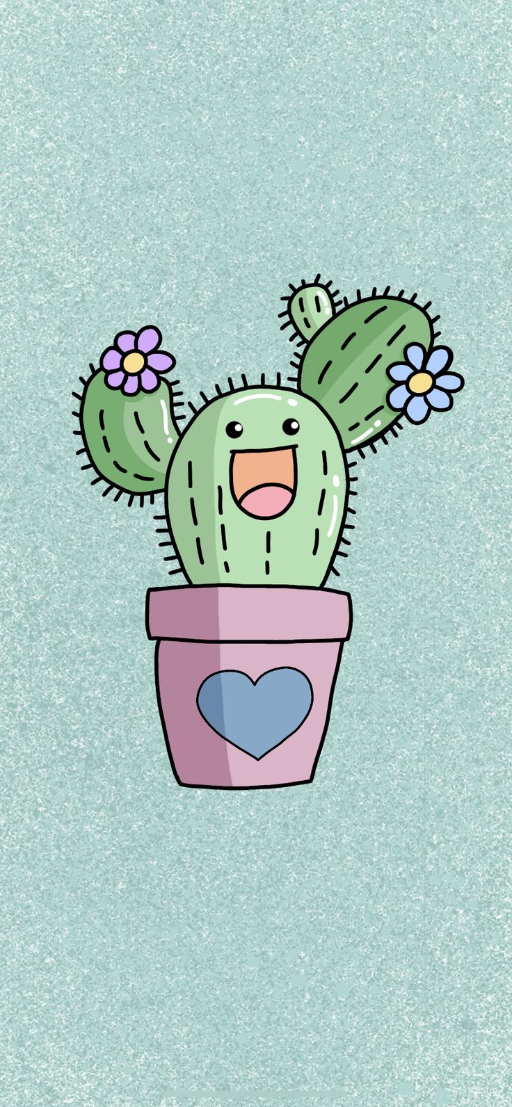 Cartoon Cactus Wallpapers