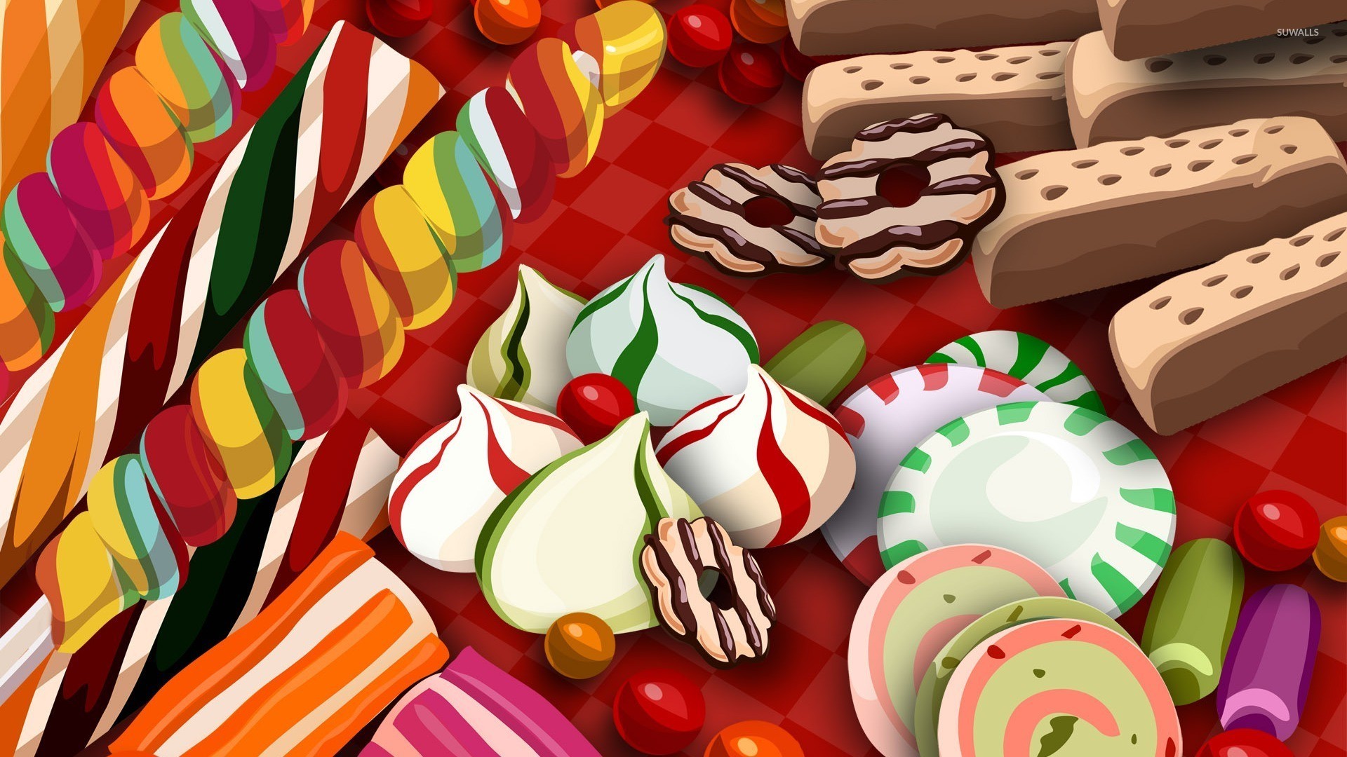 Cartoon Candy Wallpapers