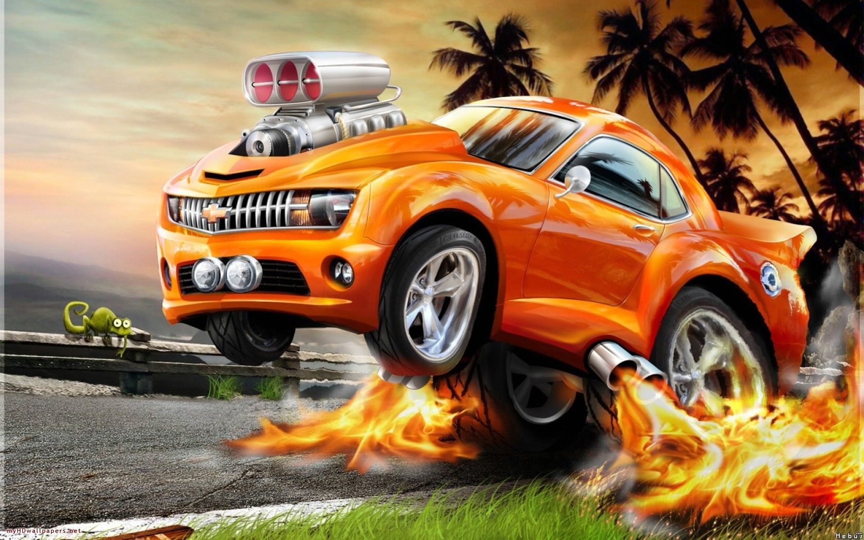 Cartoon Cars Wallpapers