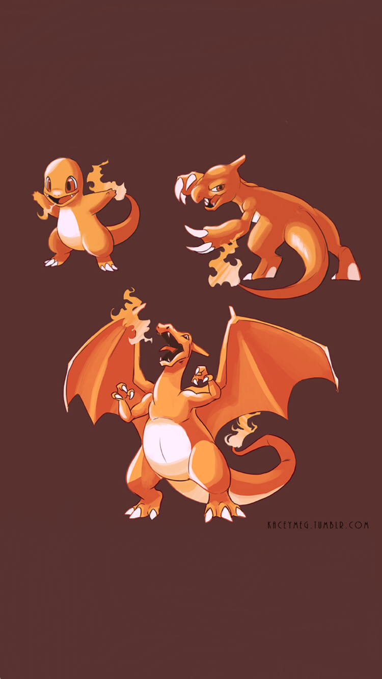 Charmander Charmeleon Charizard Wallpapers