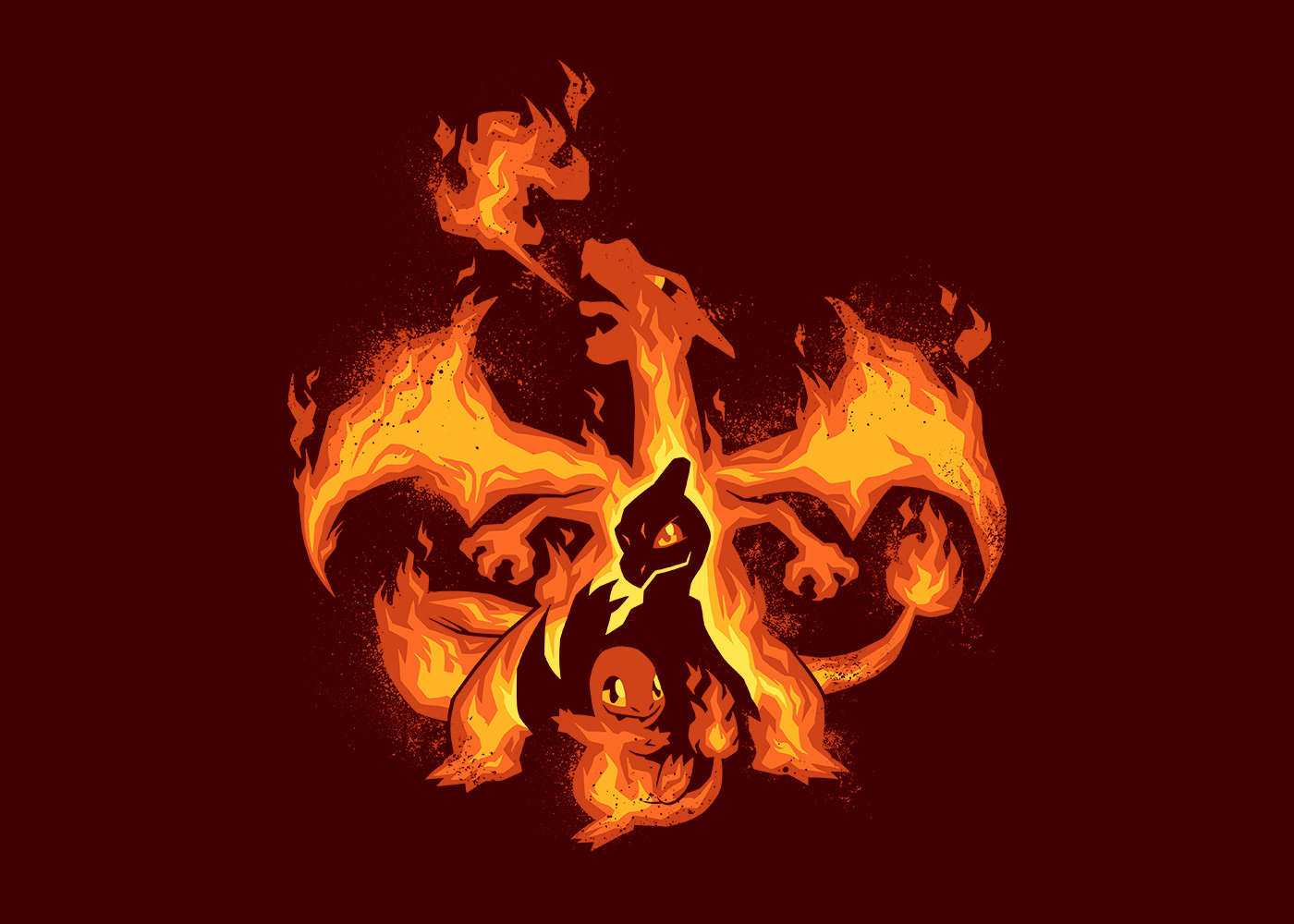 Charmander Charmeleon Charizard Wallpapers