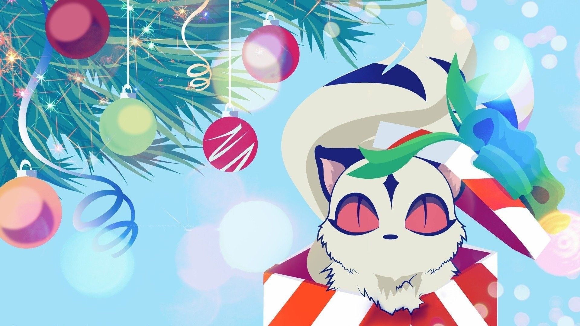 Chibi Anime Christmas Wallpapers