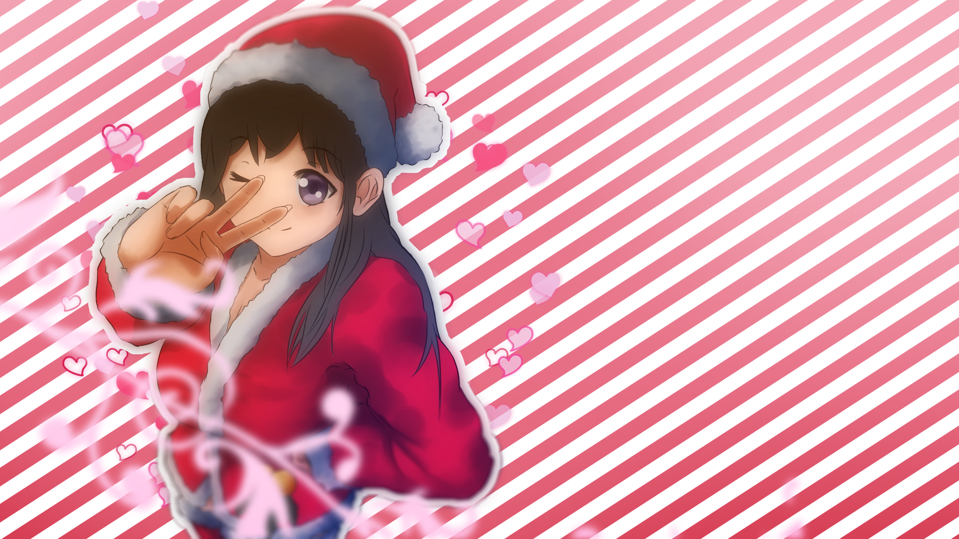 Chibi Anime Christmas Wallpapers