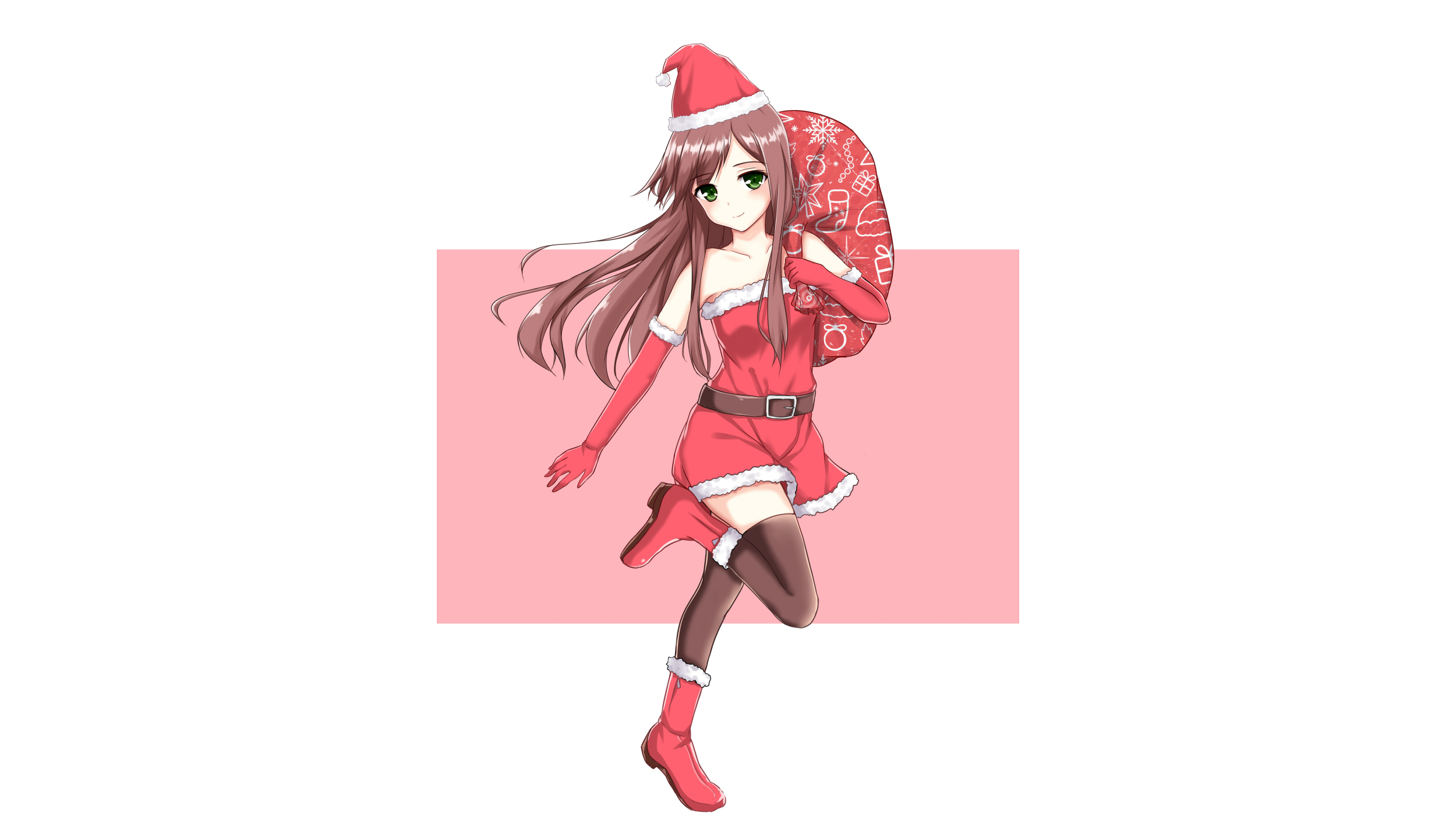 Chibi Anime Christmas Wallpapers