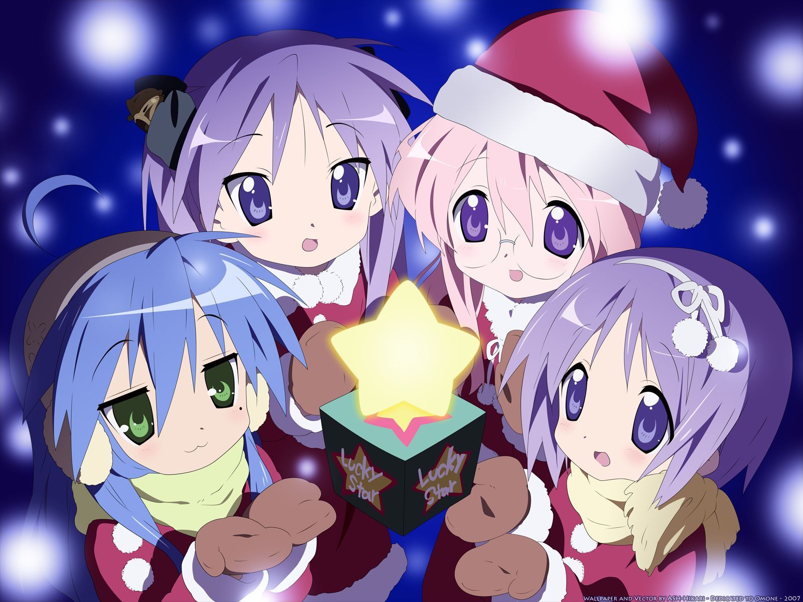 Chibi Anime Christmas Wallpapers