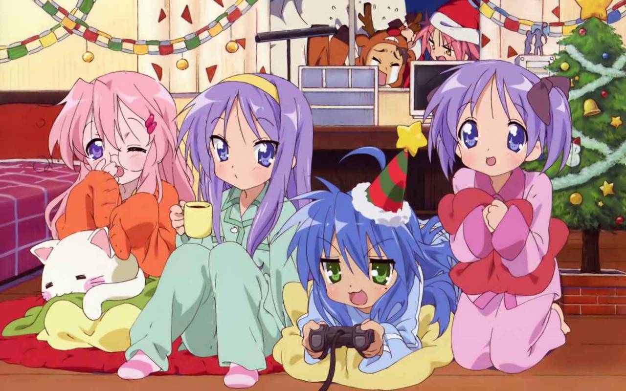 Chibi Anime Christmas Wallpapers