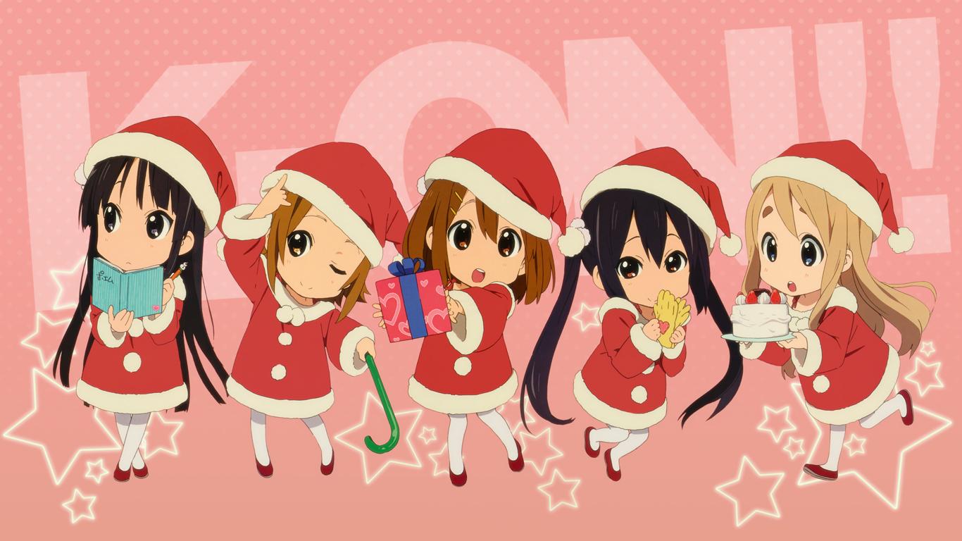 Chibi Anime Christmas Wallpapers