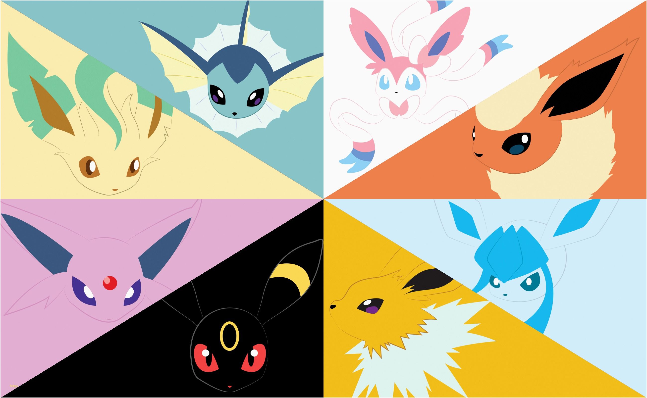 Chibi Eeveelutions Human Wallpapers