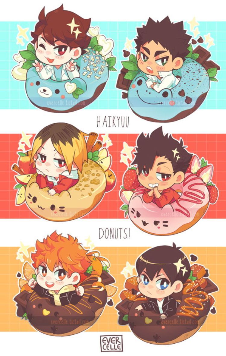 Chibi Haikyuu Characters Wallpapers