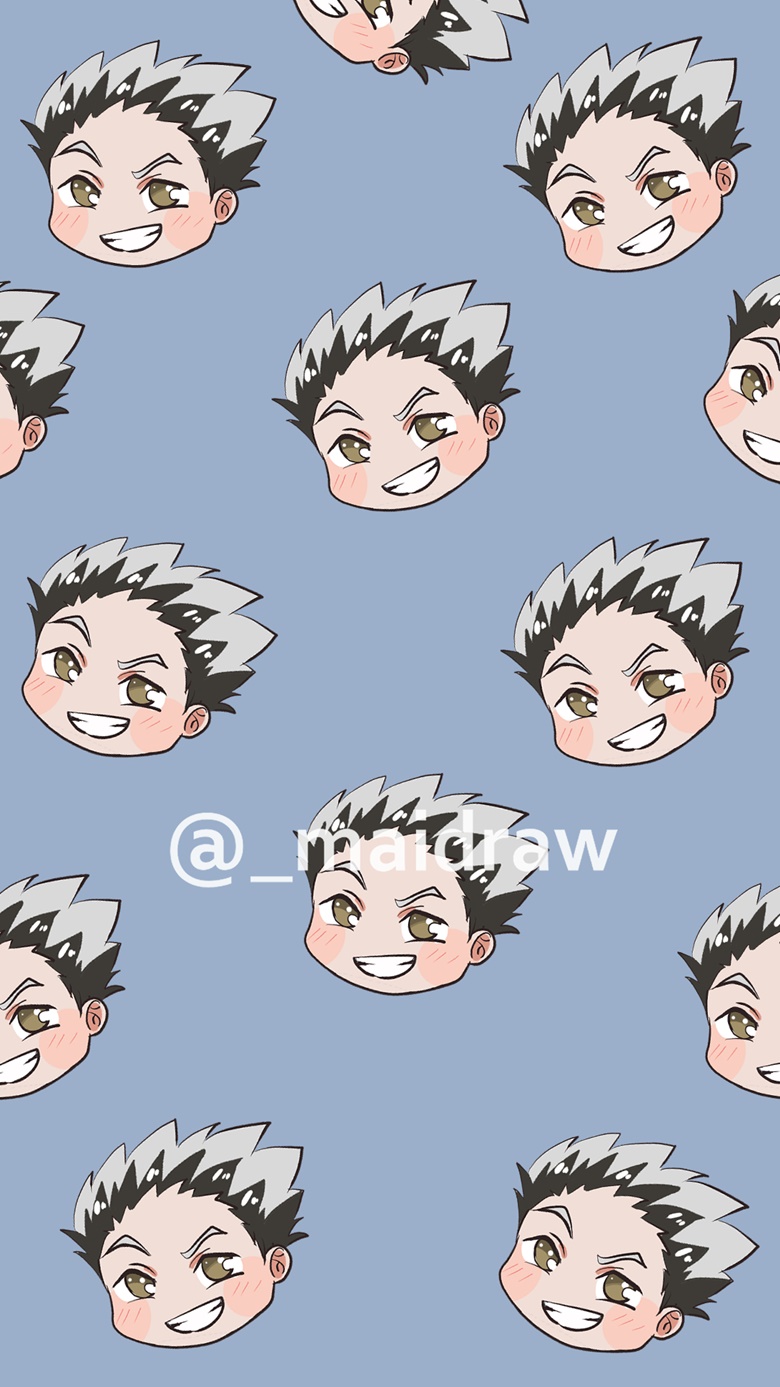 Chibi Haikyuu Characters Wallpapers