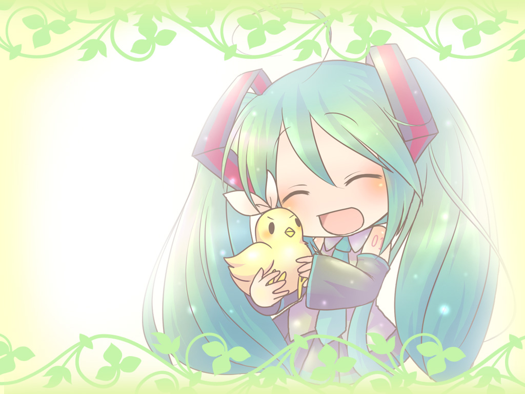 Chibi Hatsune Miku Wallpapers