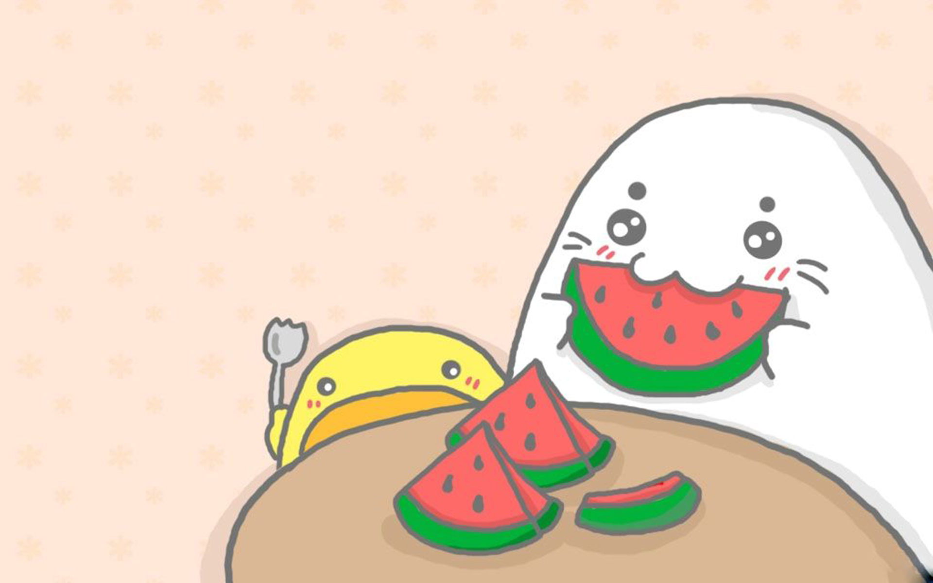 Chibi Kawaii Food Wallpapers