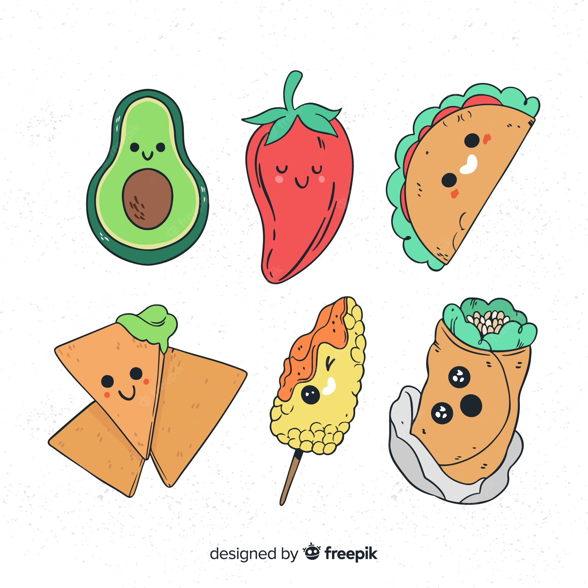 Chibi Kawaii Food Wallpapers