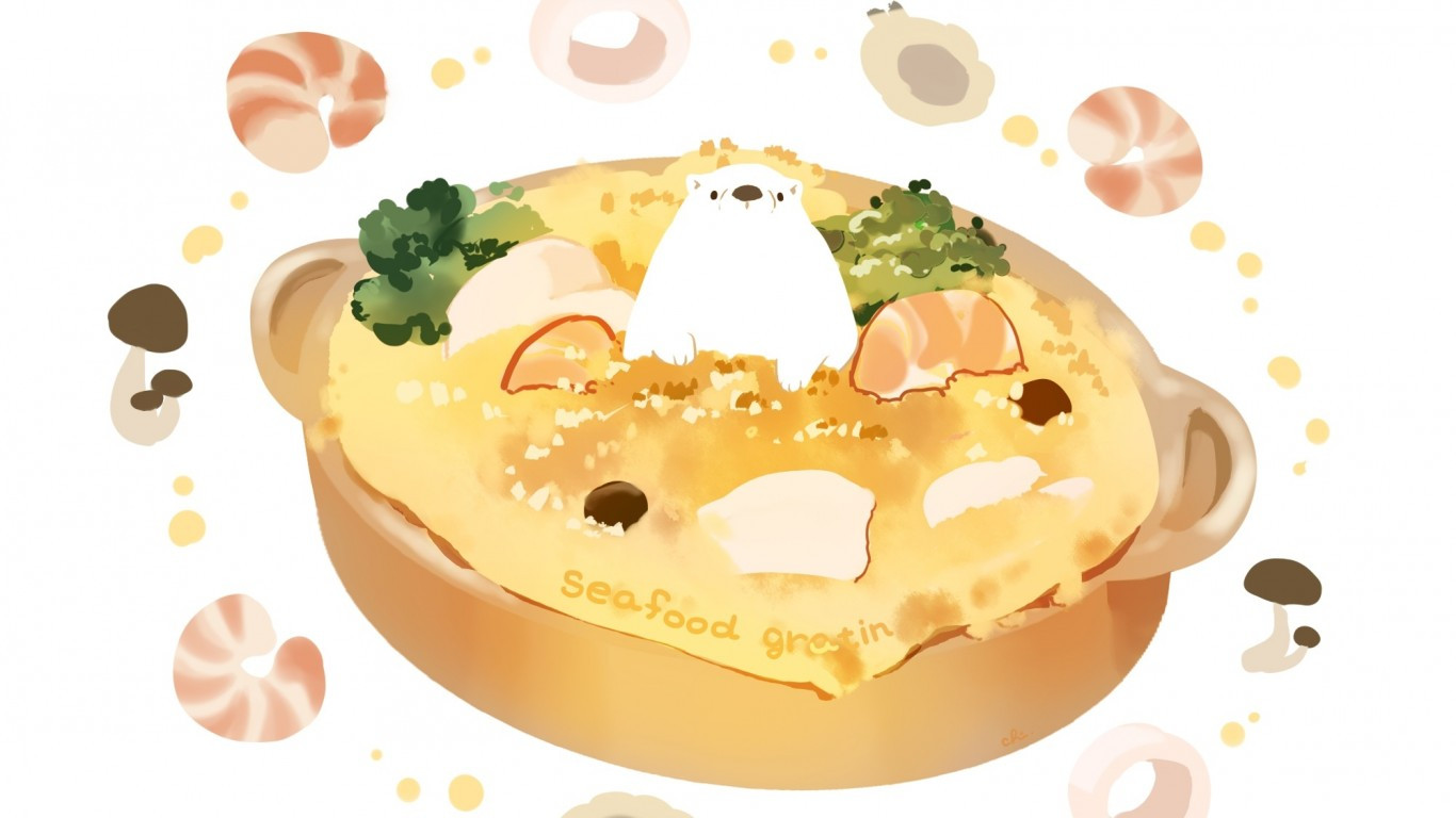 Chibi Kawaii Food Wallpapers