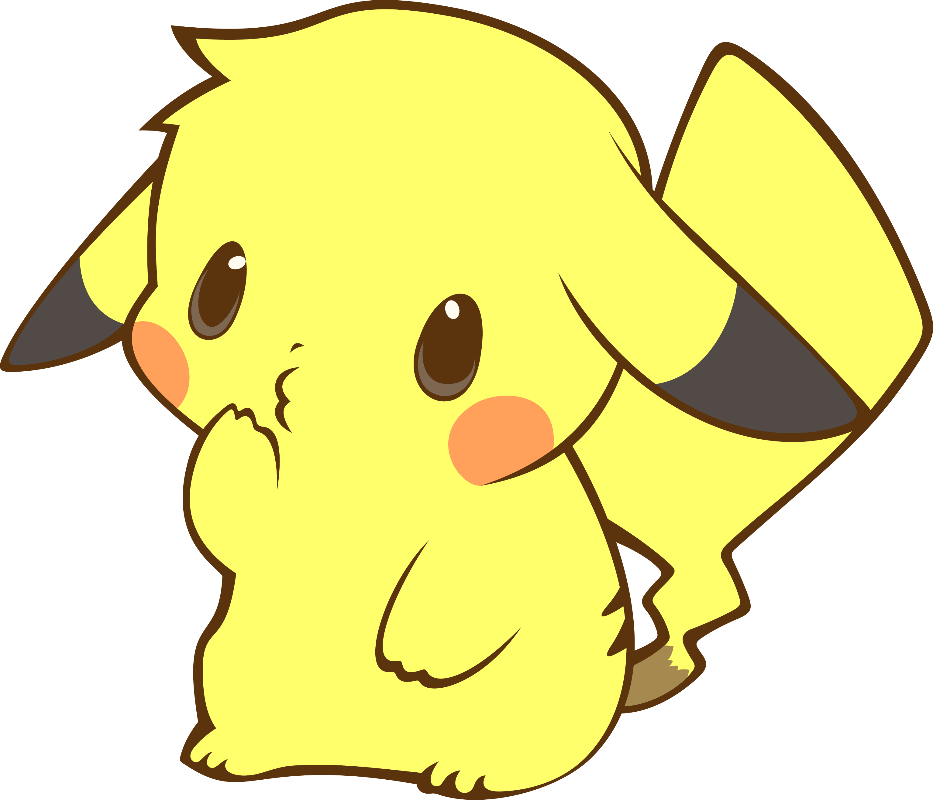 Chibi Pikachu Wallpapers