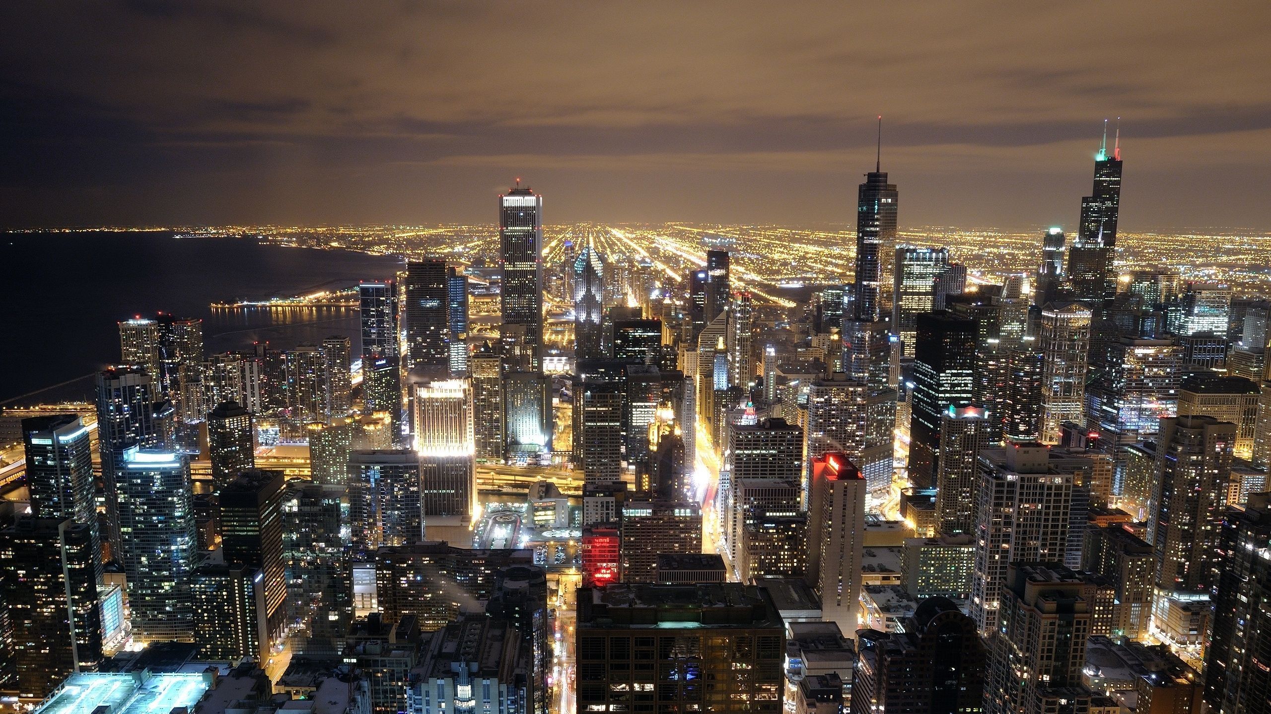 Chicago Skyline Triple Monitor Wallpapers