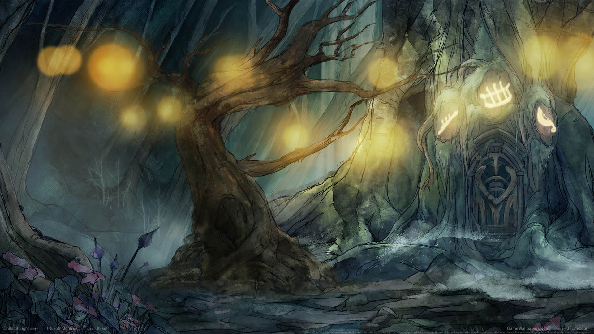 Child Of Light 1920X1080 Wallpapers