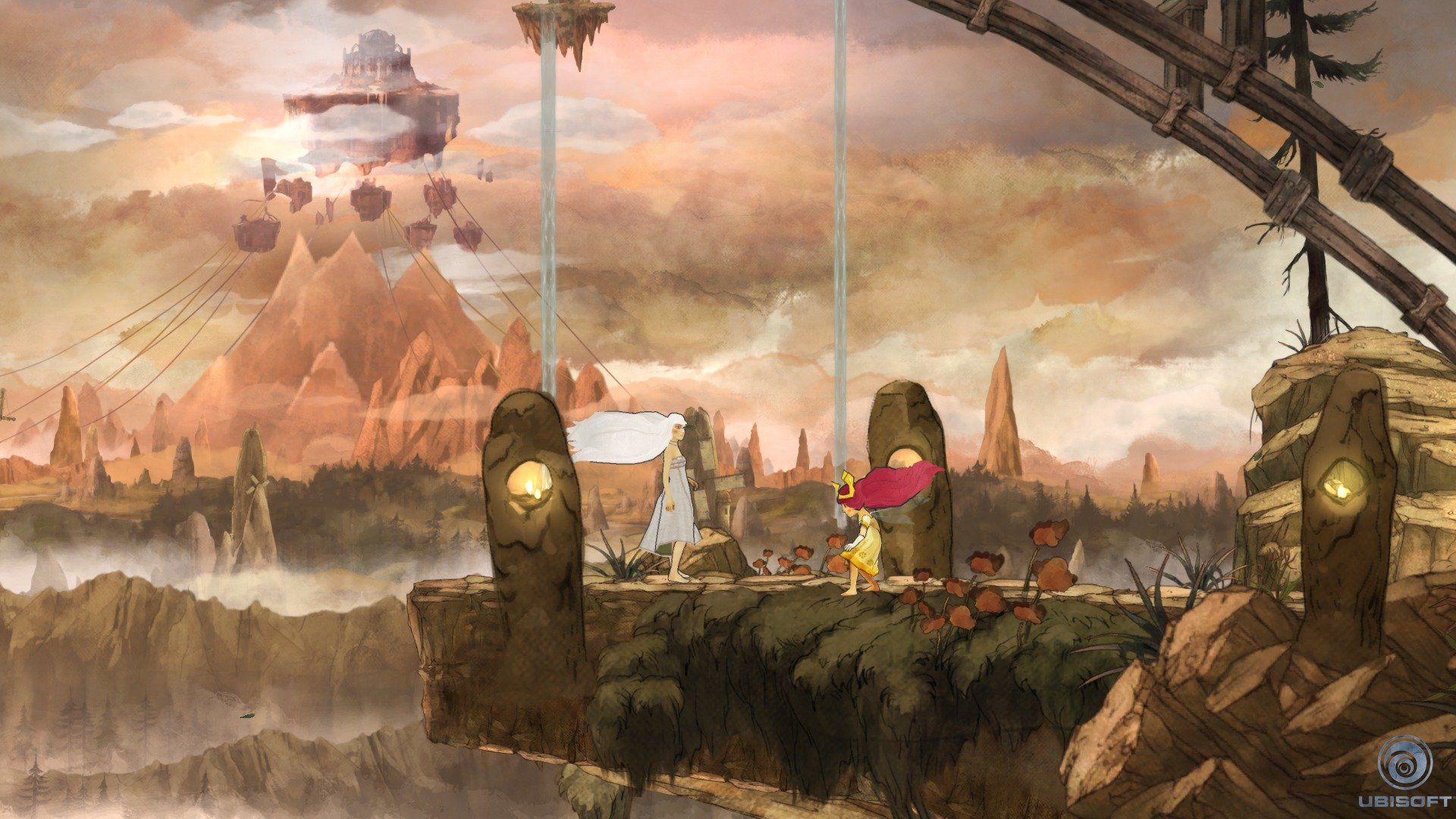 Child Of Light 1920X1080 Wallpapers