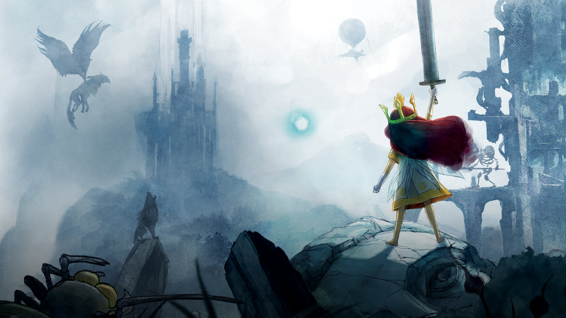 Child Of Light 1920X1080 Wallpapers