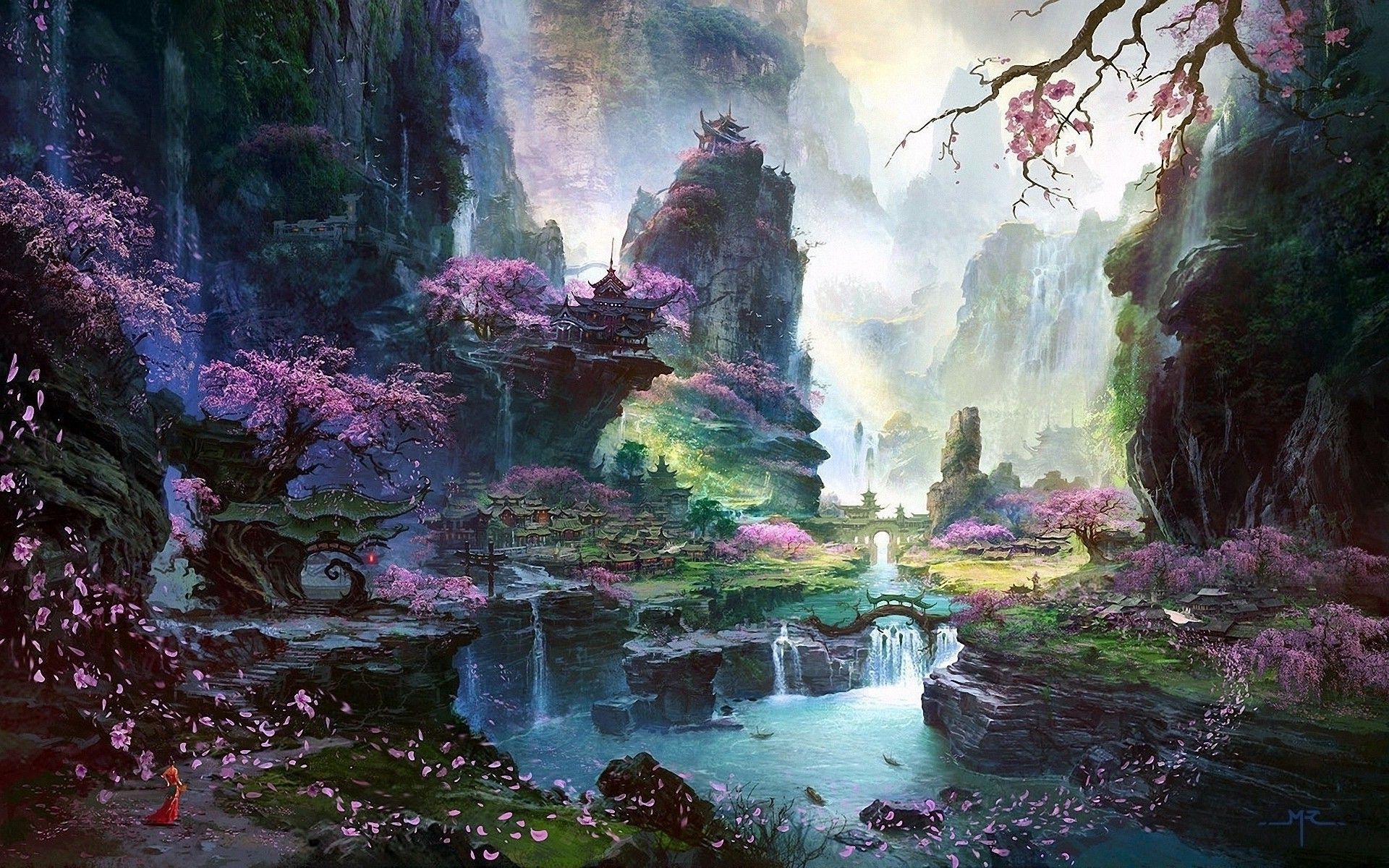 Chinese Landscape Painting Wallpapers