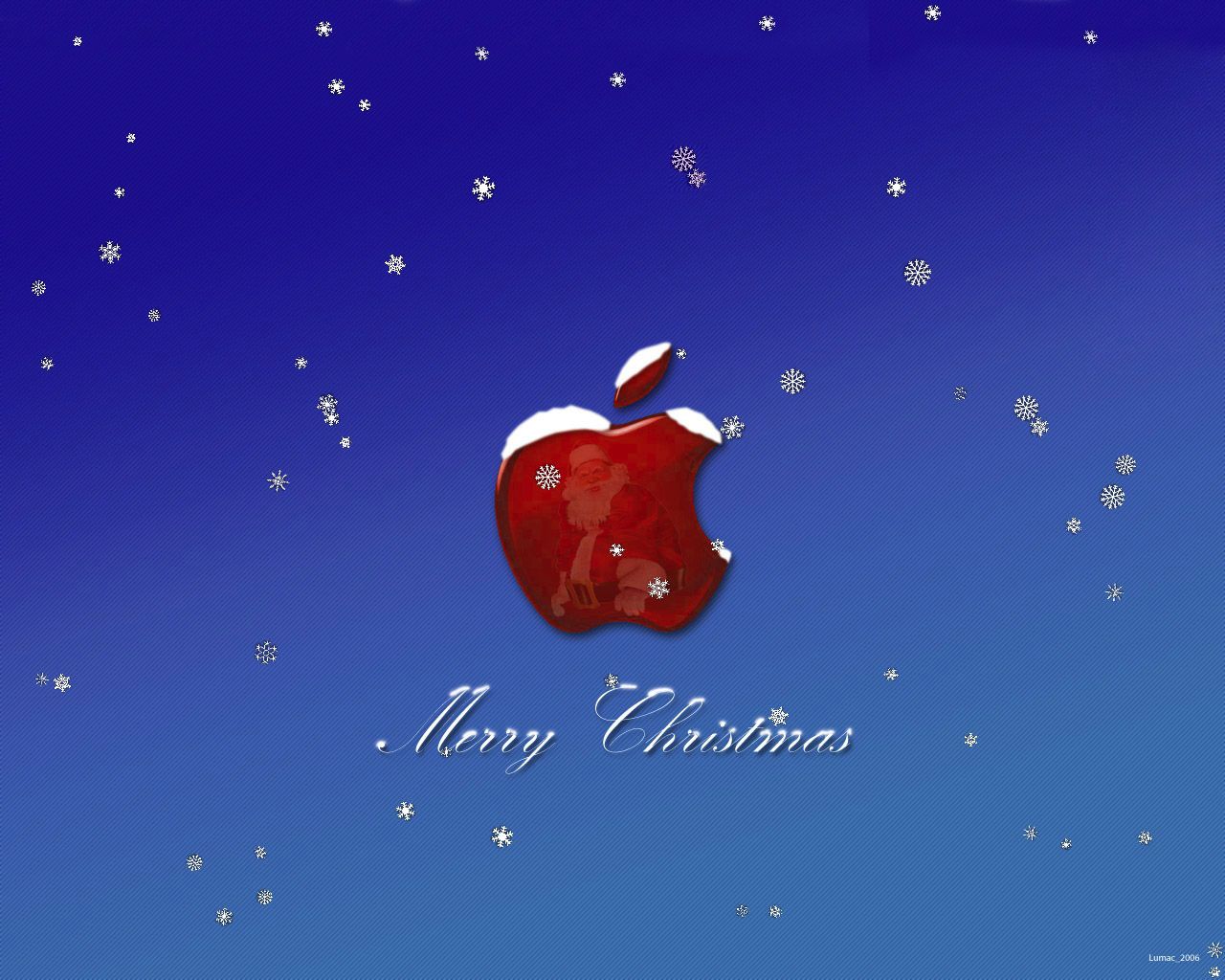 Christmas Apple Wallpapers