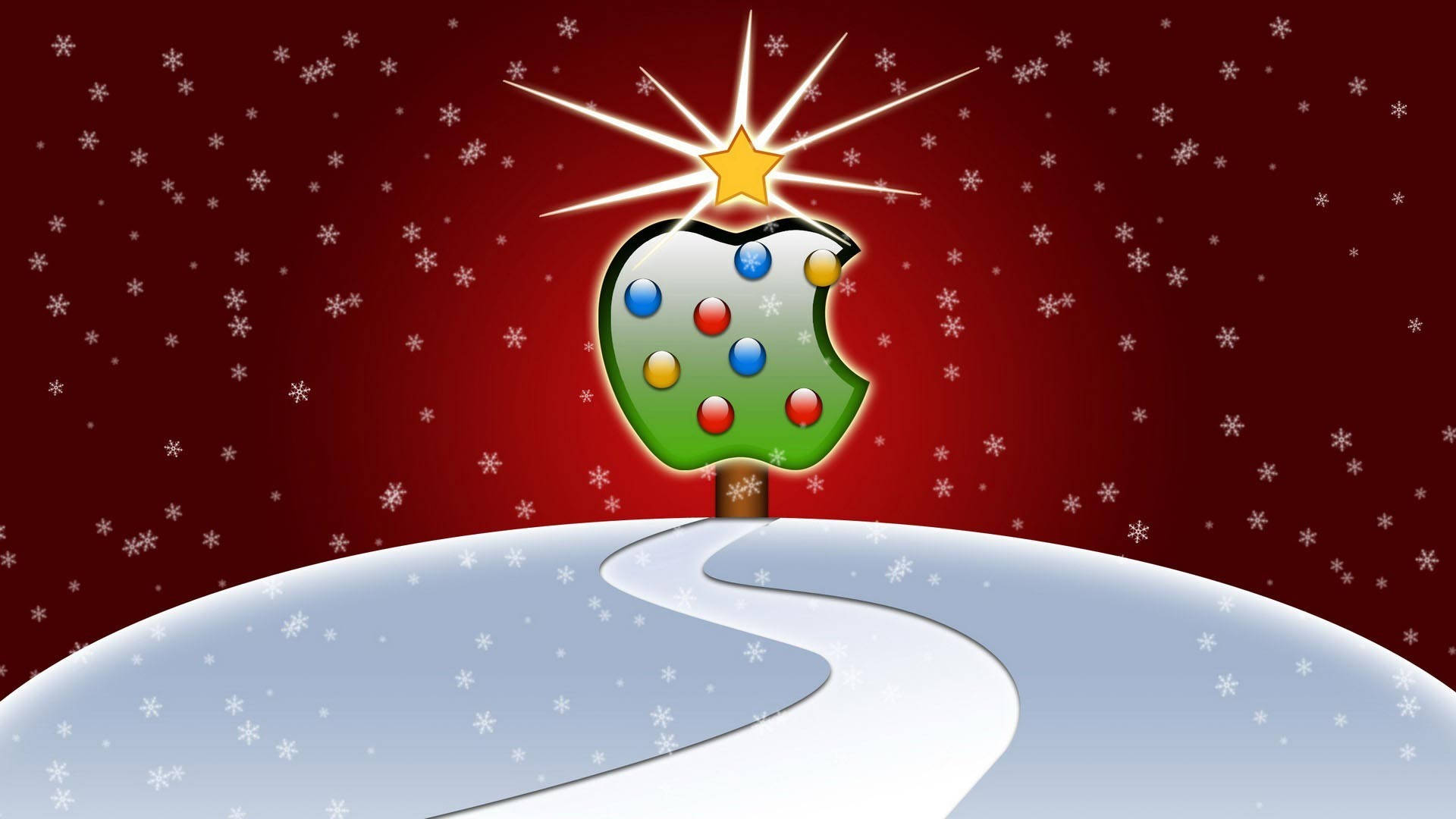 Christmas Apple Wallpapers