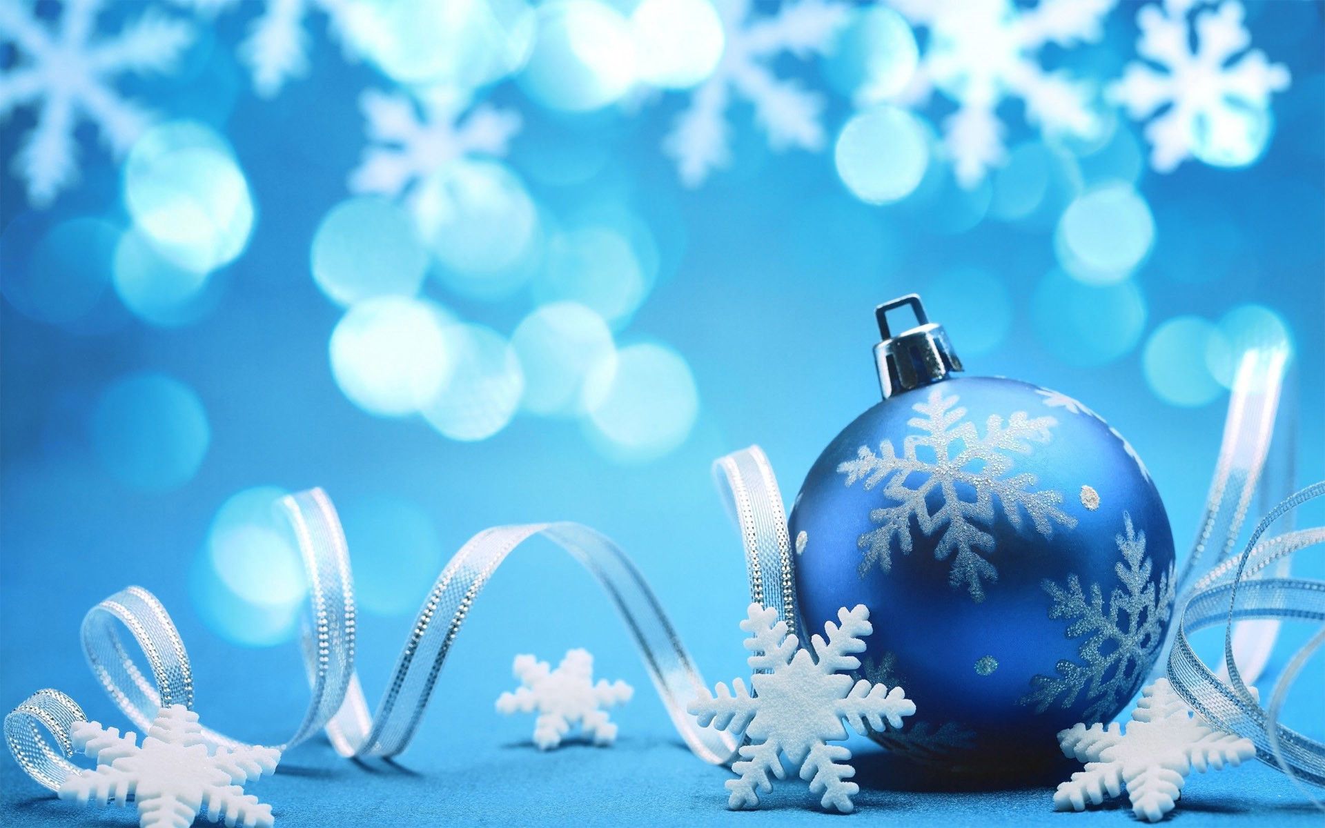 Christmas Blue Wallpapers