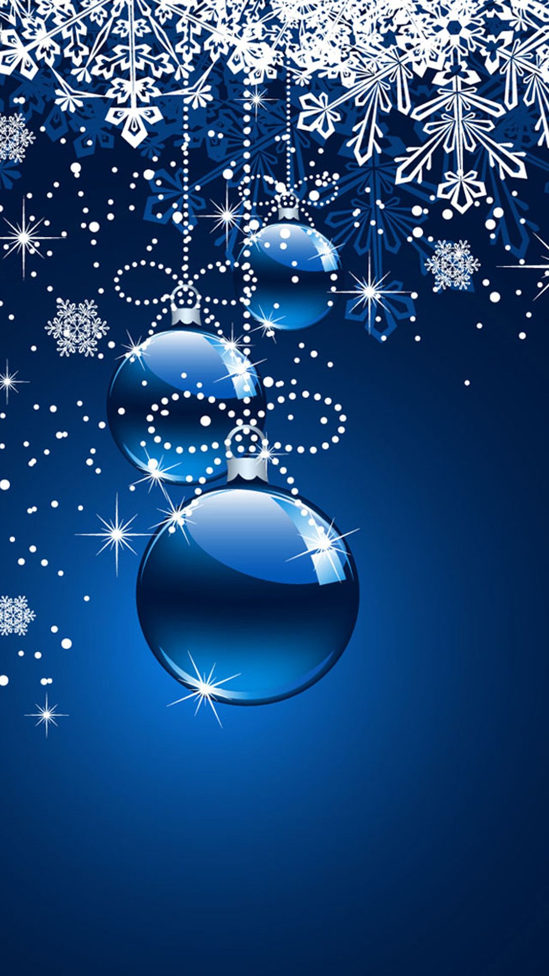 Christmas Blue Wallpapers