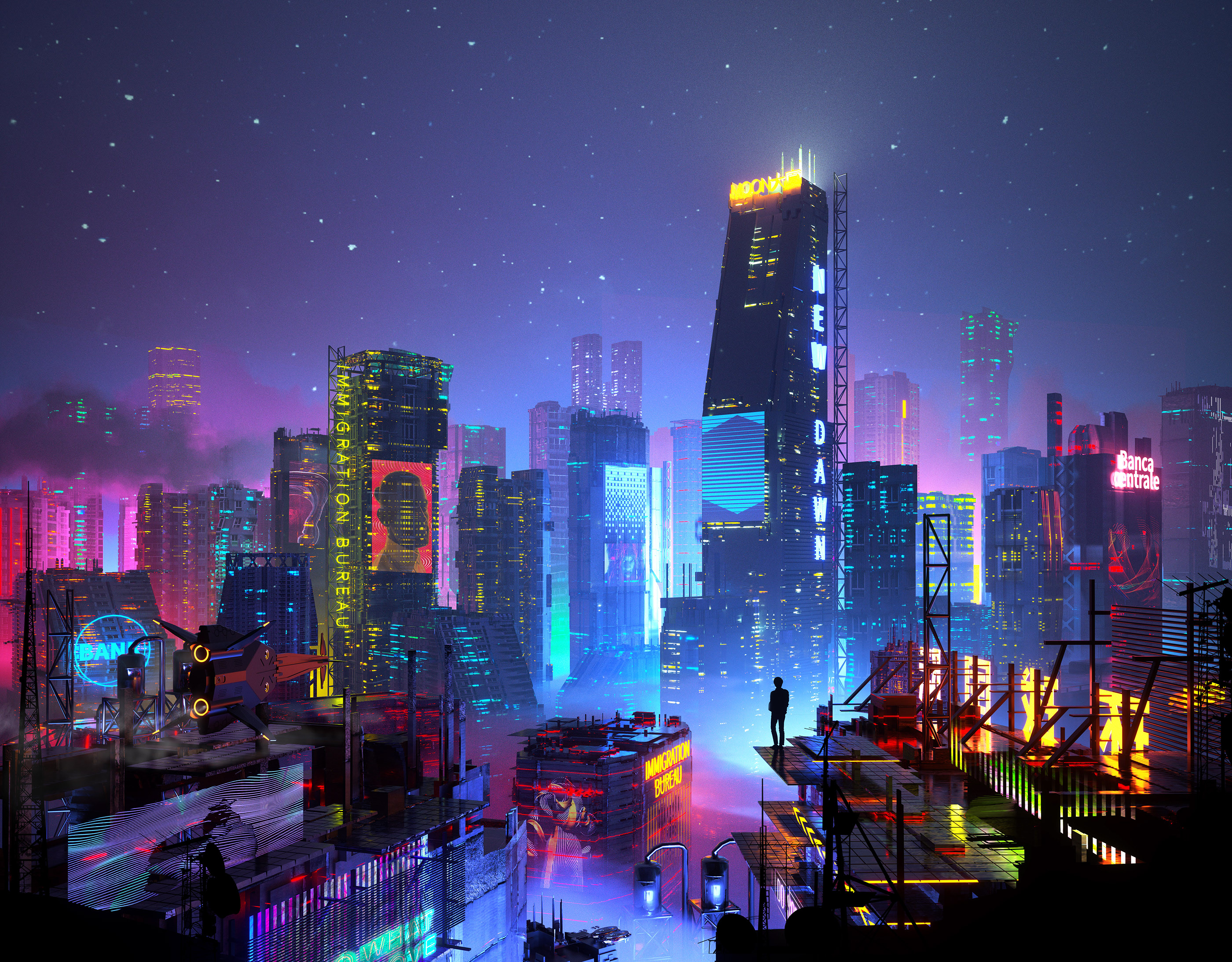 City Landscape Night Wallpapers