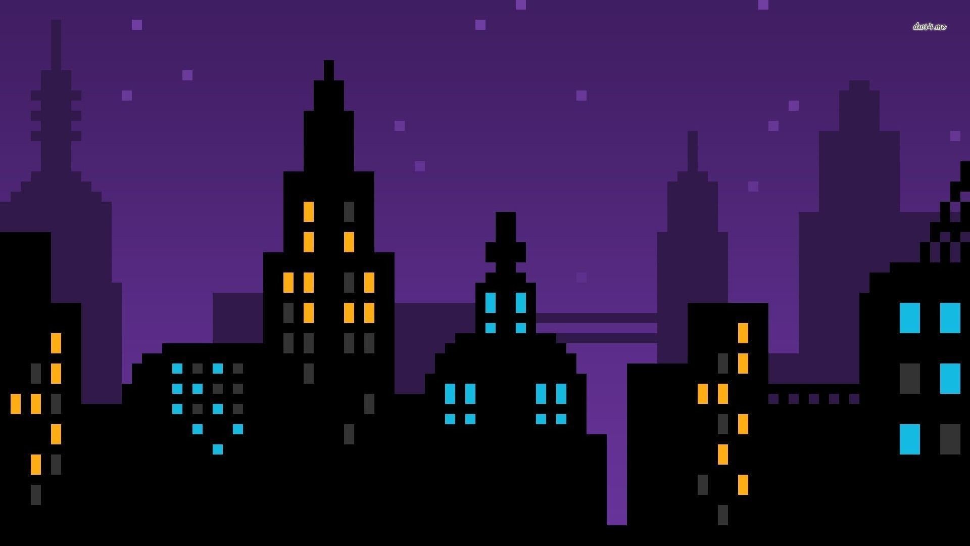 City Pixel Art Wallpapers