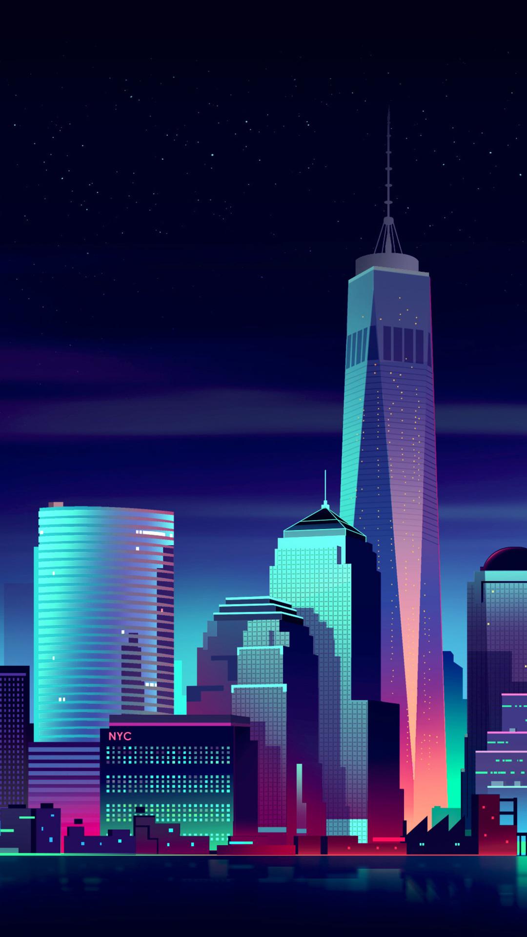 City Pixel Art Wallpapers