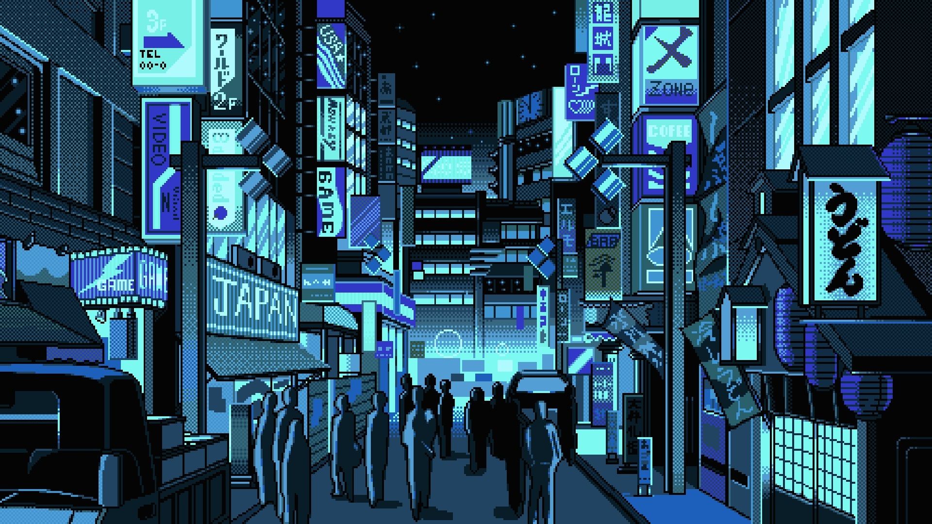 City Pixel Art Wallpapers